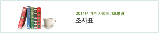 2009년 기준 사업체기초통계 조사표